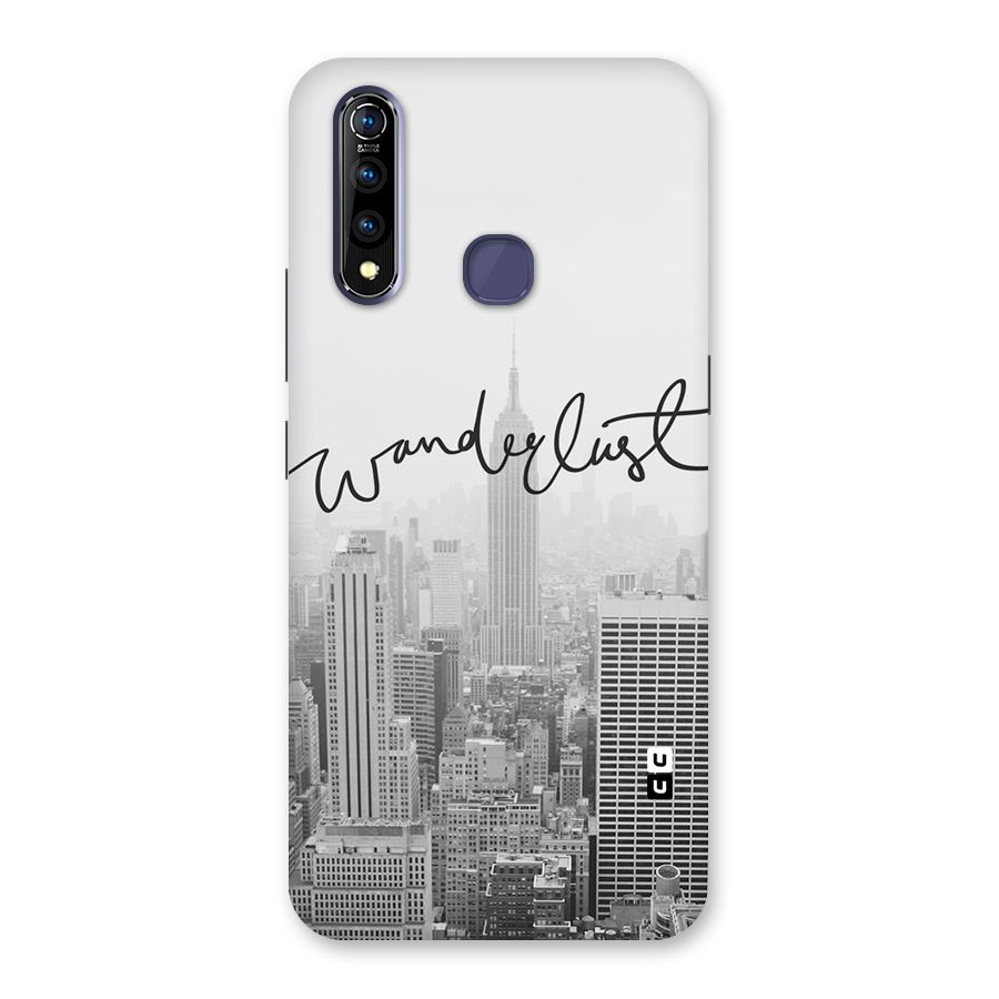 City Wanderlust Monochrome Back Case for Vivo Z1 Pro