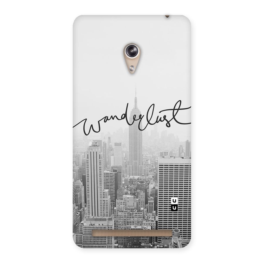 City Wanderlust Monochrome Back Case for Zenfone 6