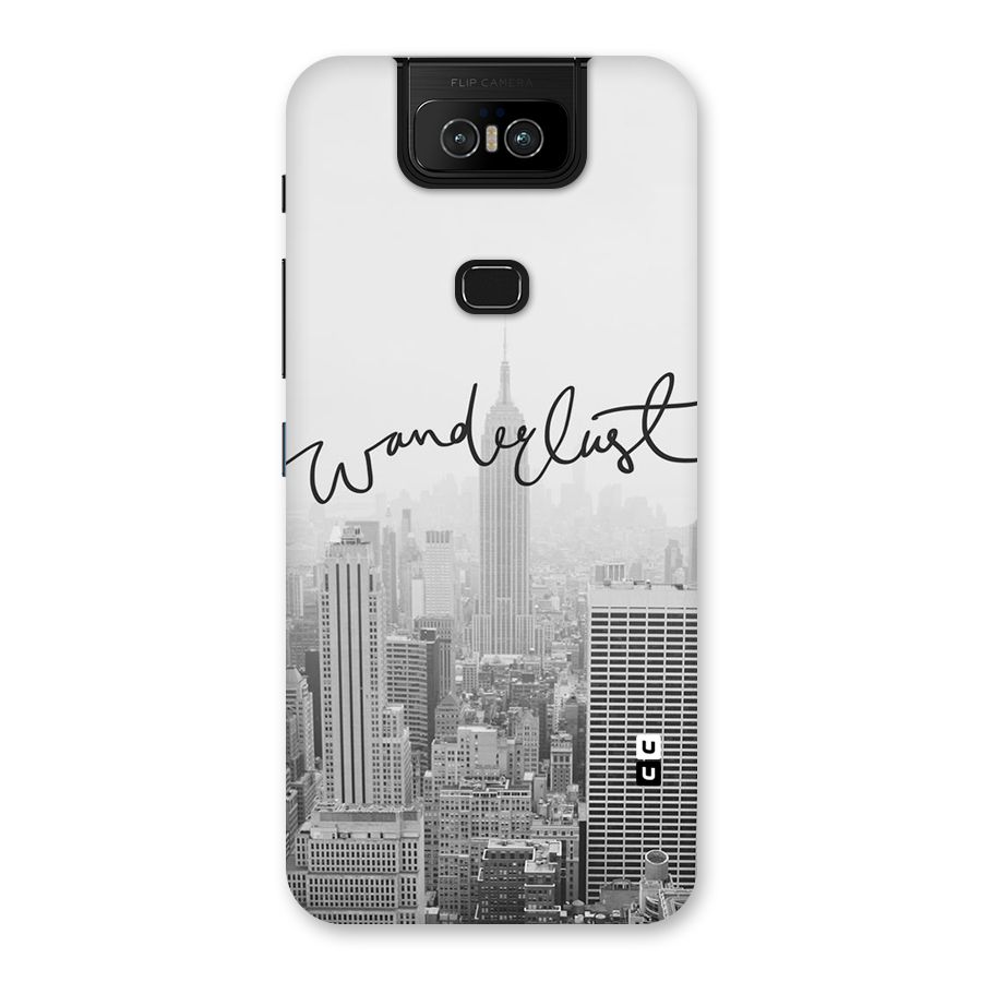 City Wanderlust Monochrome Back Case for Zenfone 6z