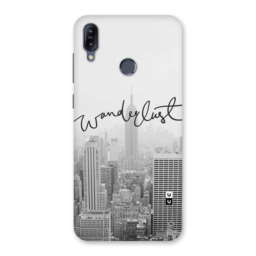 City Wanderlust Monochrome Back Case for Zenfone Max M2