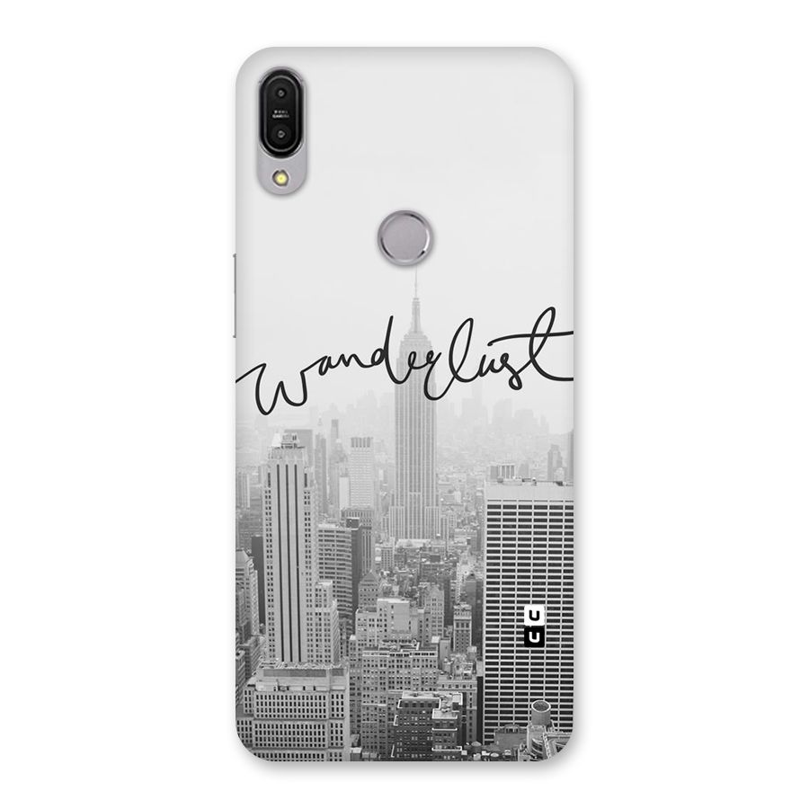 City Wanderlust Monochrome Back Case for Zenfone Max Pro M1