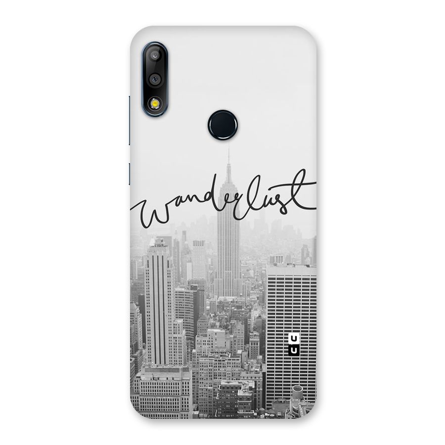 City Wanderlust Monochrome Back Case for Zenfone Max Pro M2