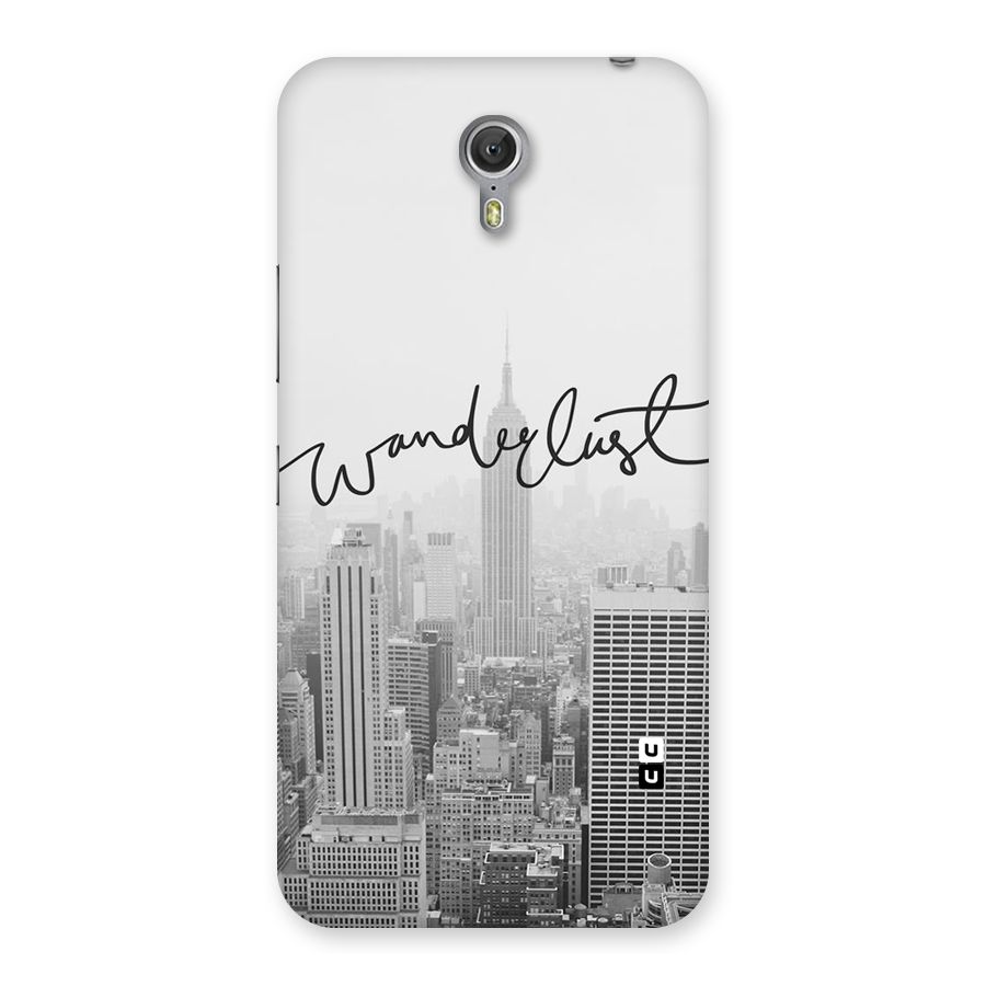 City Wanderlust Monochrome Back Case for Zuk Z1