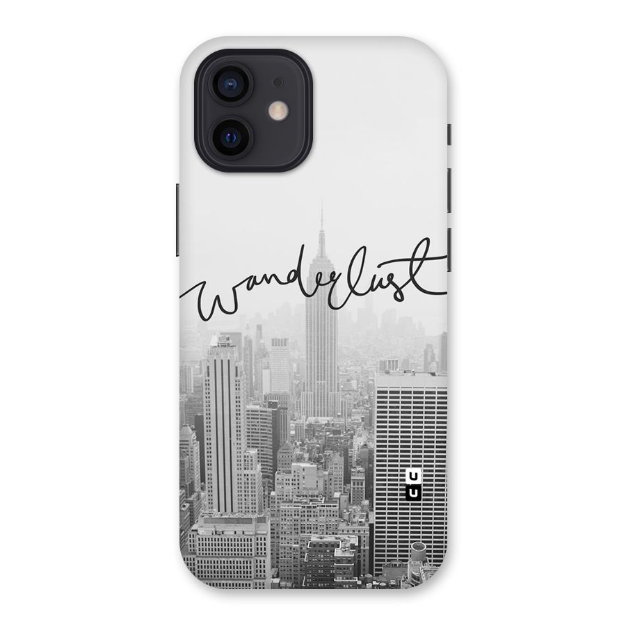 City Wanderlust Monochrome Back Case for iPhone 12