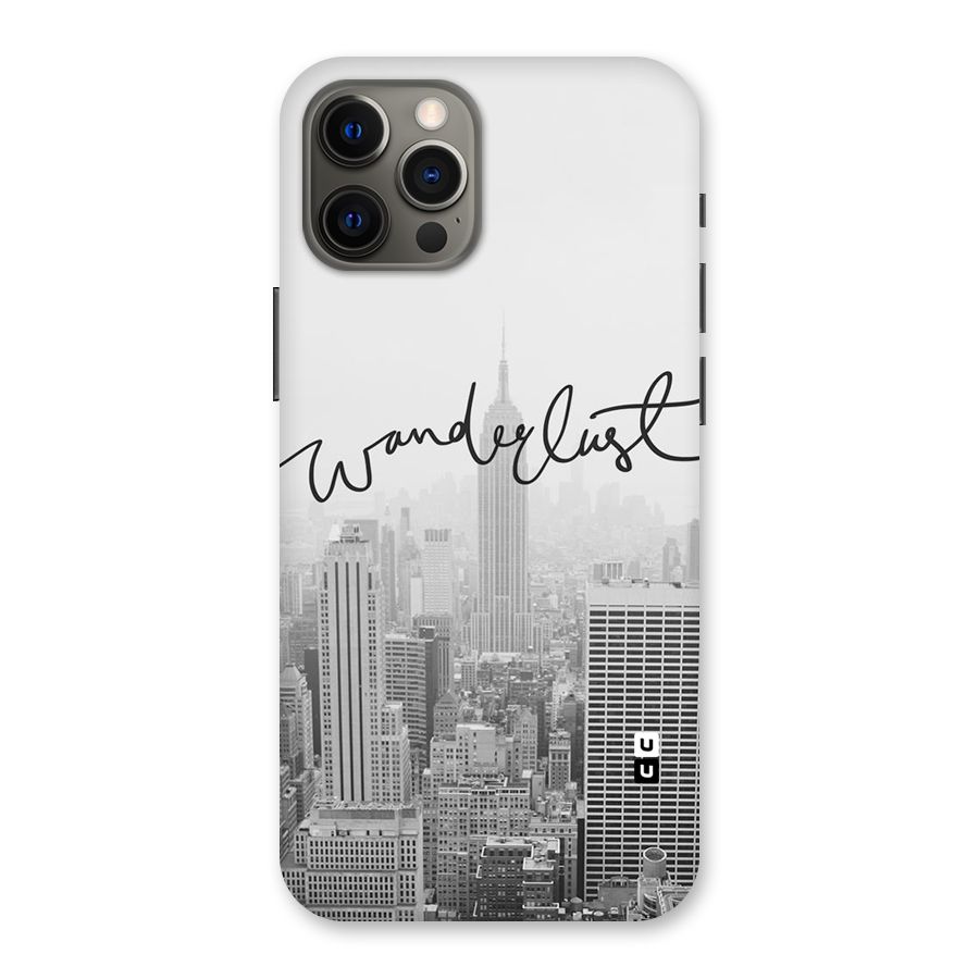 City Wanderlust Monochrome Back Case for iPhone 12 Pro Max