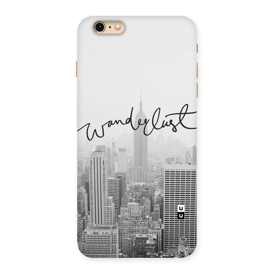 City Wanderlust Monochrome Back Case for iPhone 6 Plus 6S Plus