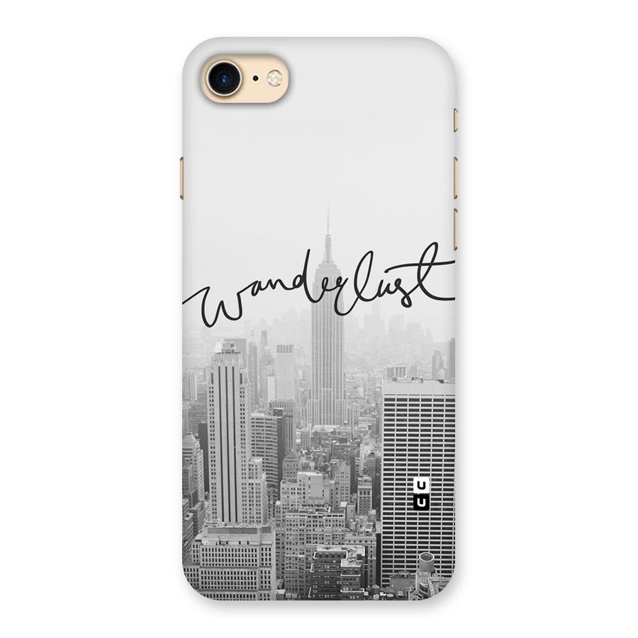 City Wanderlust Monochrome Back Case for iPhone 7