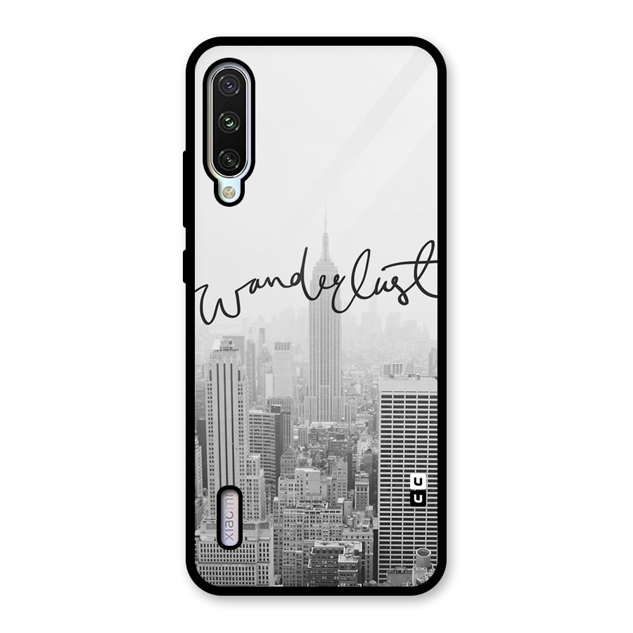 City Wanderlust Monochrome Glass Back Case for Mi A3