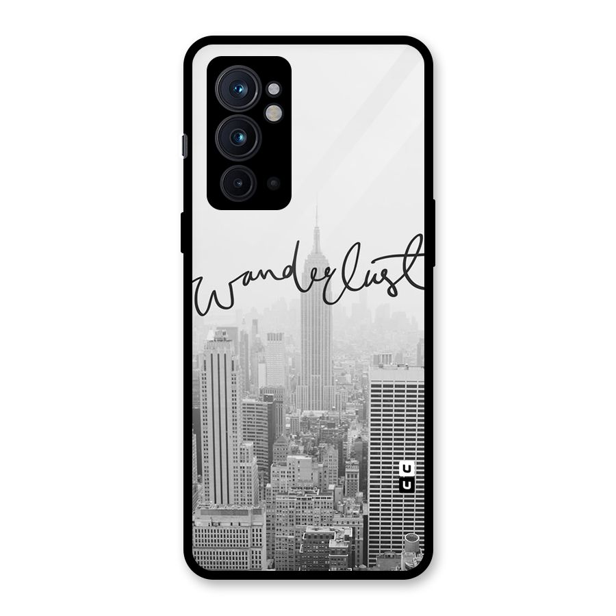 City Wanderlust Monochrome Glass Back Case for OnePlus 9RT 5G
