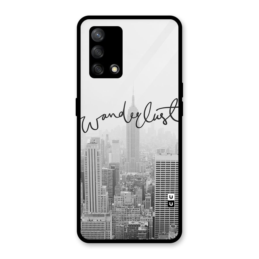 City Wanderlust Monochrome Glass Back Case for Oppo F19
