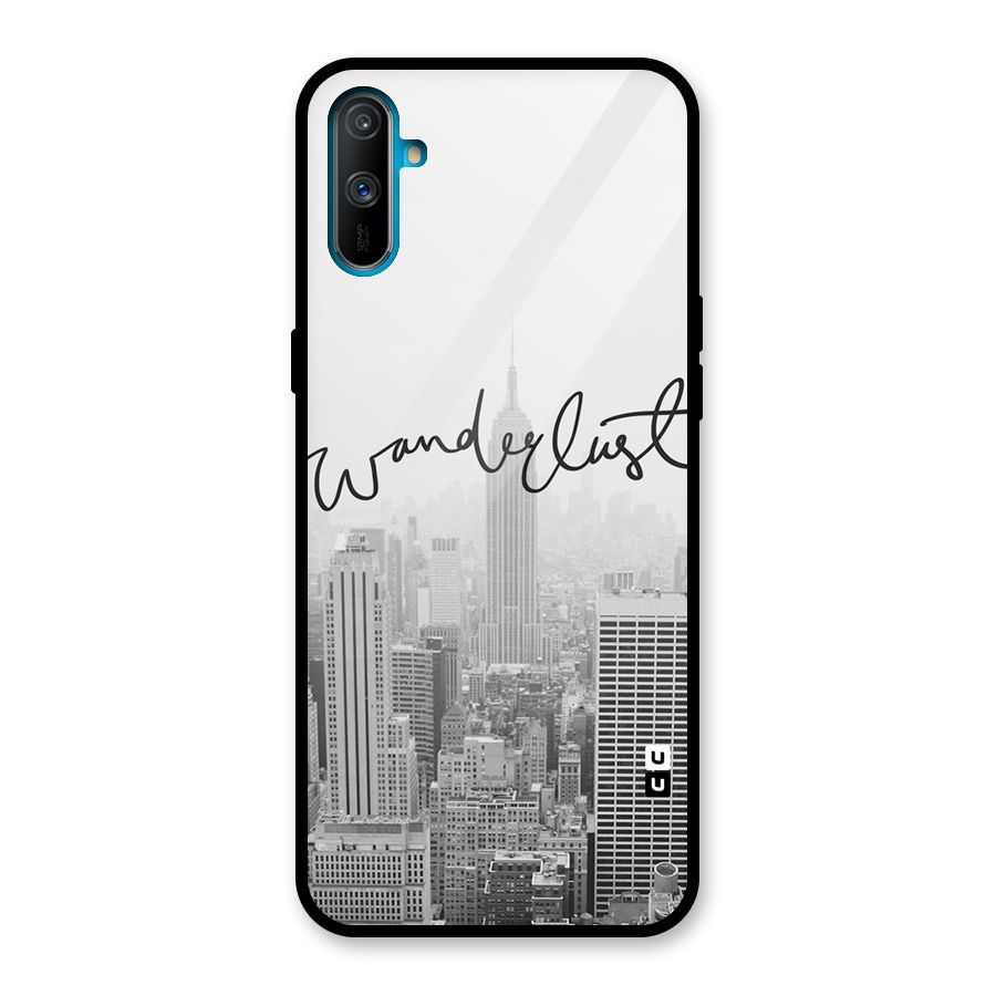 City Wanderlust Monochrome Glass Back Case for Realme C3