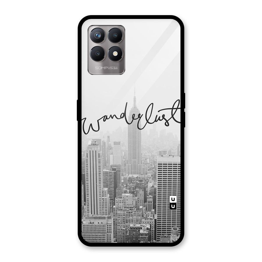 City Wanderlust Monochrome Glass Back Case for Realme Narzo 50