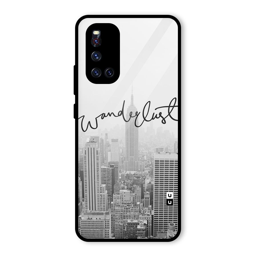 City Wanderlust Monochrome Glass Back Case for Vivo V19
