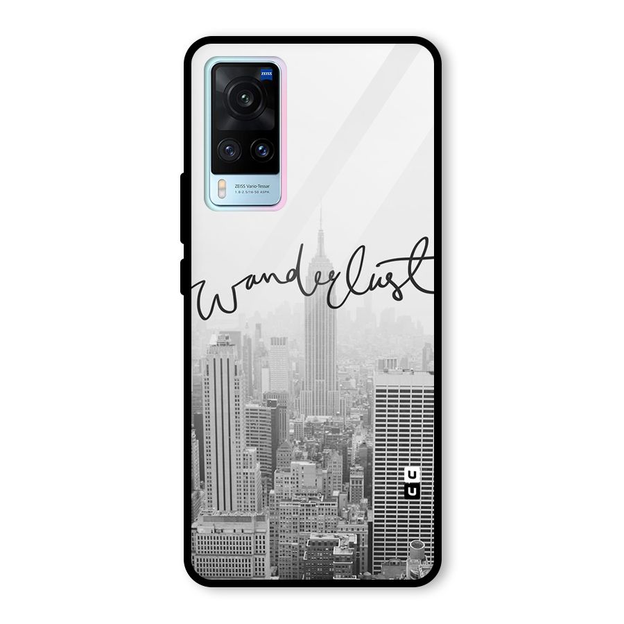 City Wanderlust Monochrome Glass Back Case for Vivo X60