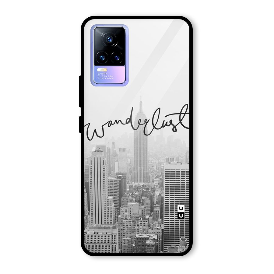 City Wanderlust Monochrome Glass Back Case for Vivo Y73