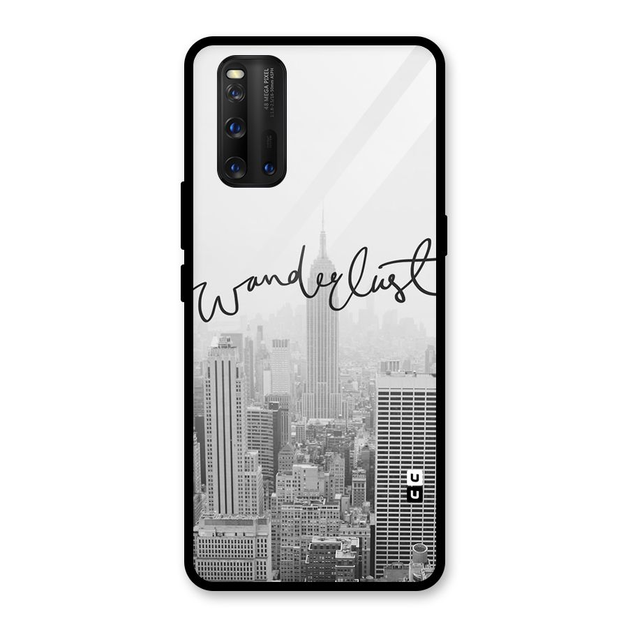 City Wanderlust Monochrome Glass Back Case for Vivo iQOO 3