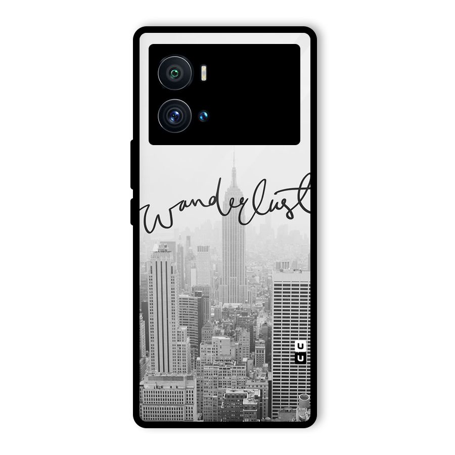 City Wanderlust Monochrome Glass Back Case for Vivo iQOO 9 Pro