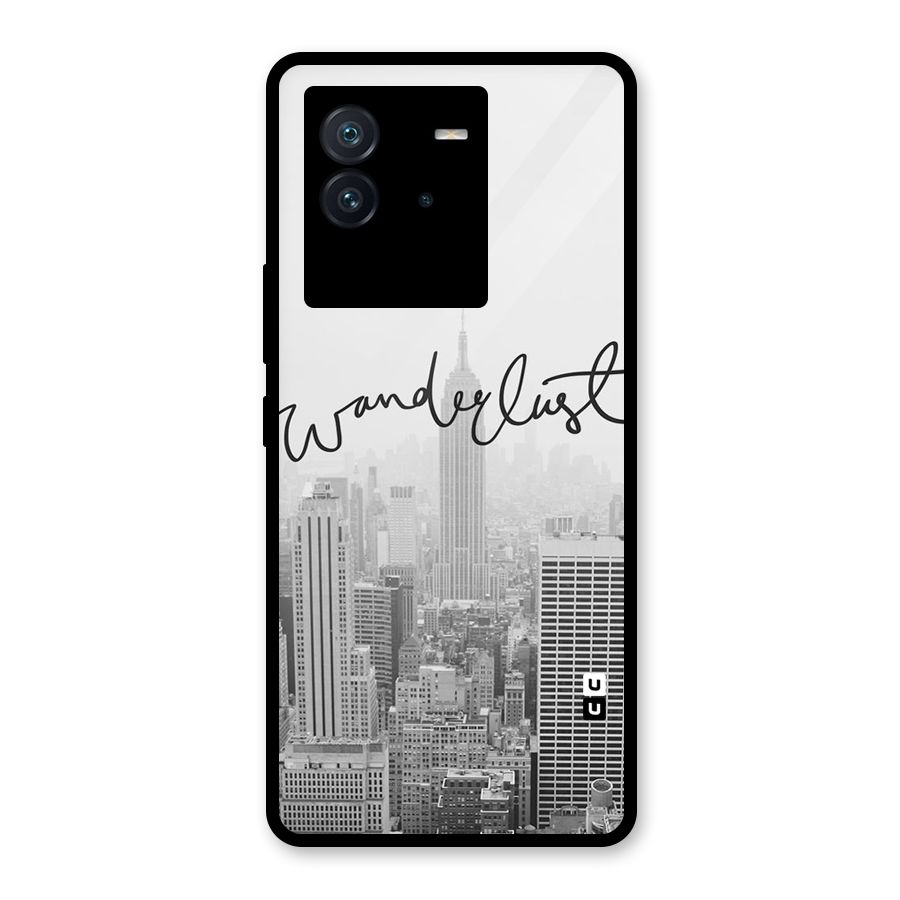 City Wanderlust Monochrome Glass Back Case for Vivo iQOO Neo 6 5G