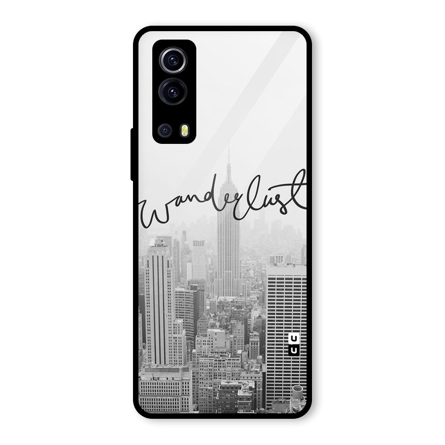 City Wanderlust Monochrome Glass Back Case for Vivo iQOO Z3