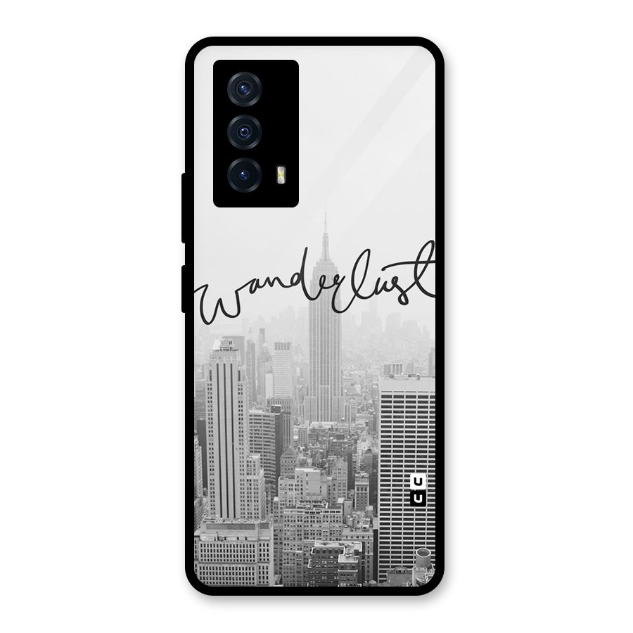 City Wanderlust Monochrome Glass Back Case for Vivo iQOO Z5