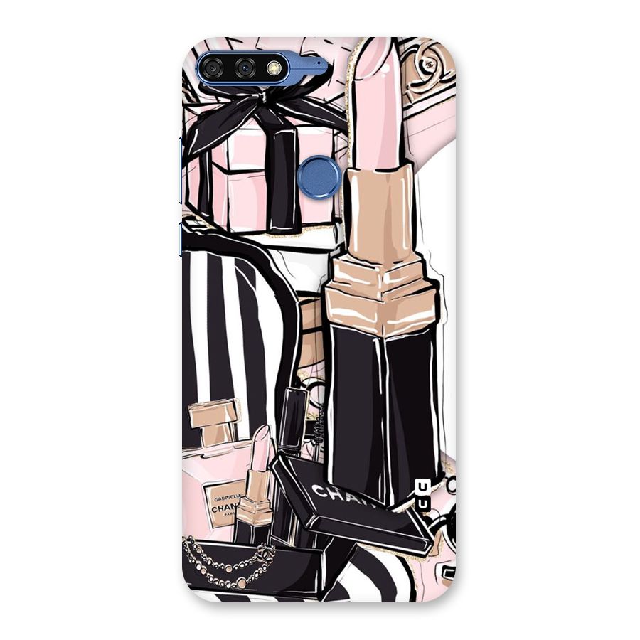 Class Girl Design Back Case for Honor 7C