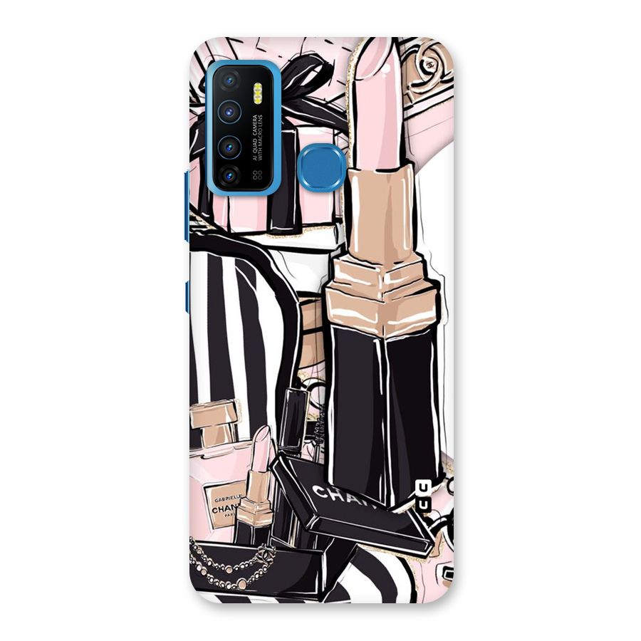 Class Girl Design Back Case for Infinix Hot 9