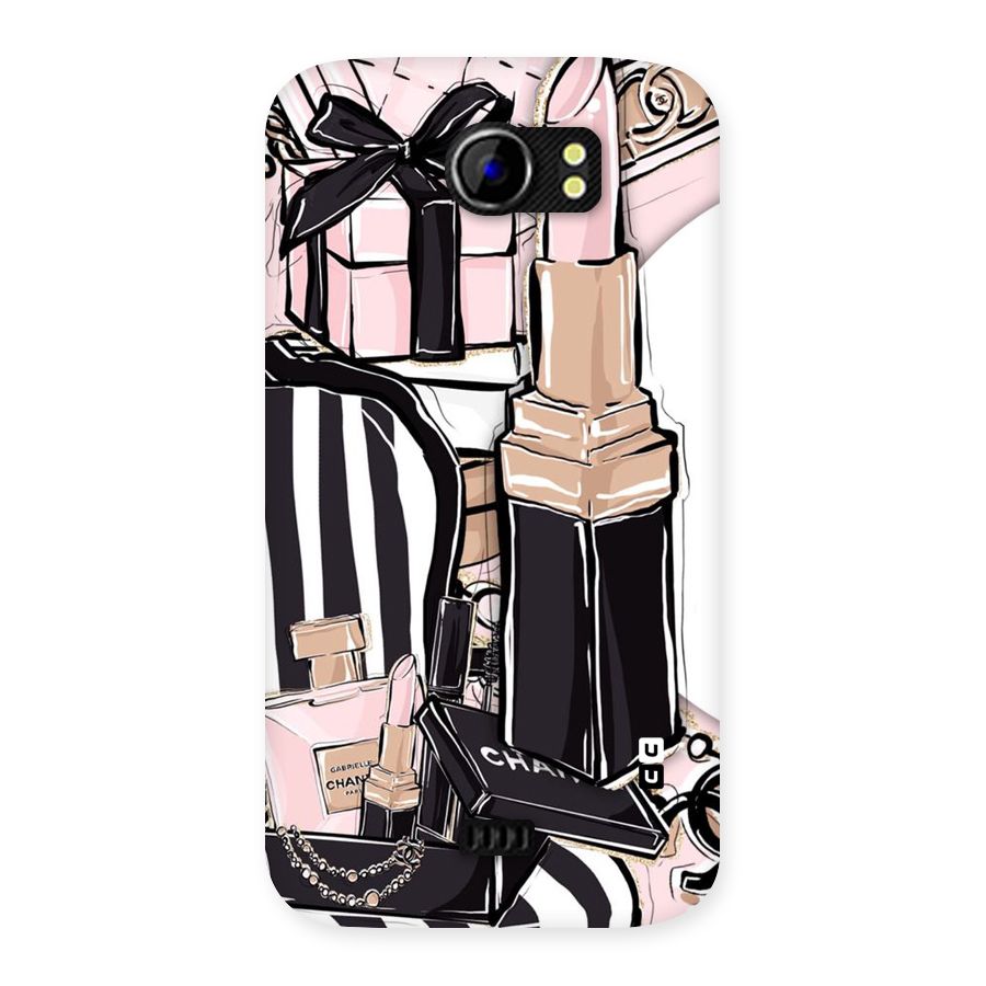 Class Girl Design Back Case for Micromax Canvas 2 A110