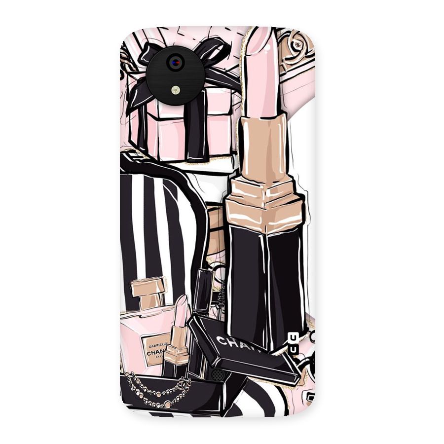 Class Girl Design Back Case for Micromax Canvas A1