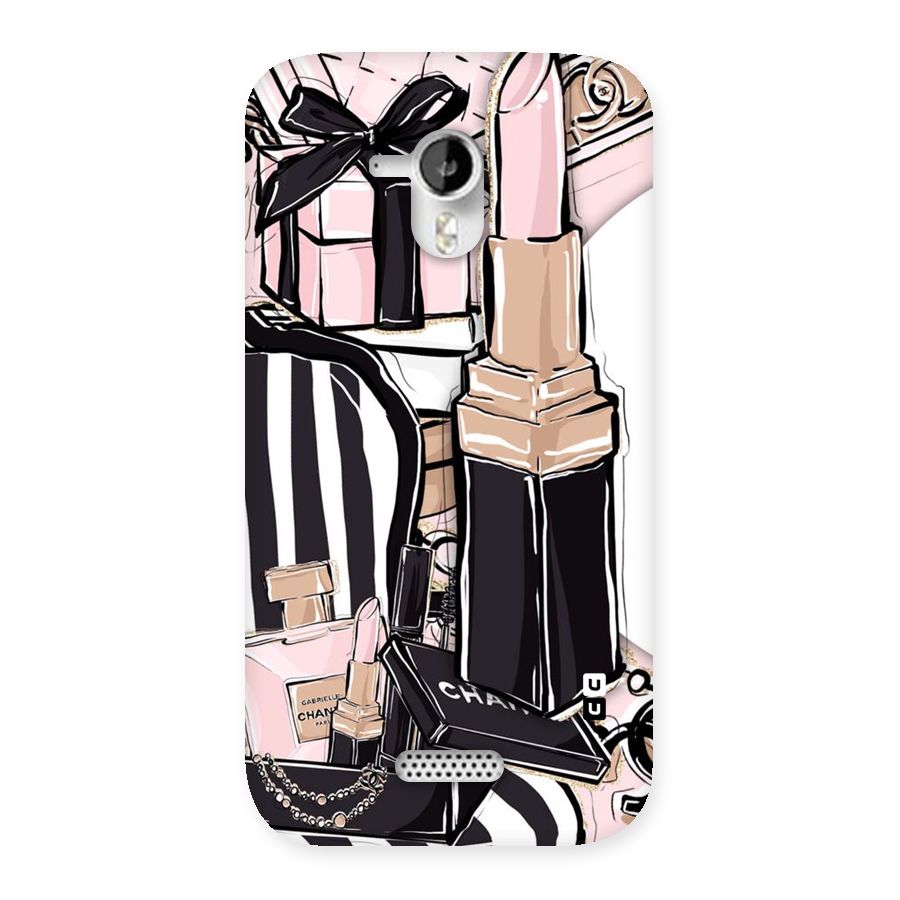 Class Girl Design Back Case for Micromax Canvas HD A116