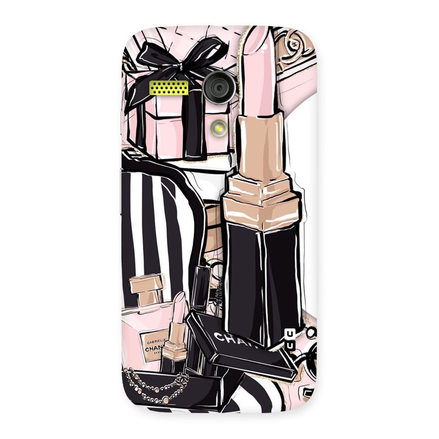Class Girl Design Back Case for Moto G