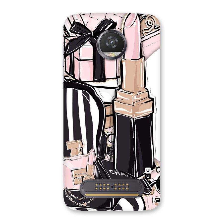 Class Girl Design Back Case for Moto Z2 Play