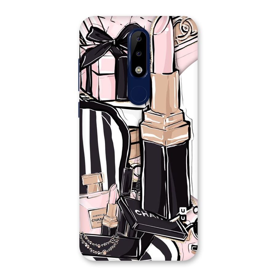 Class Girl Design Back Case for Nokia 5.1 Plus