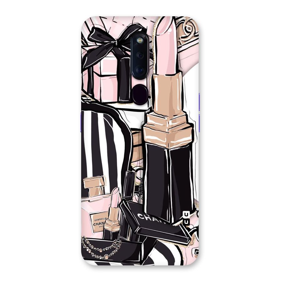 Class Girl Design Back Case for Oppo F11 Pro
