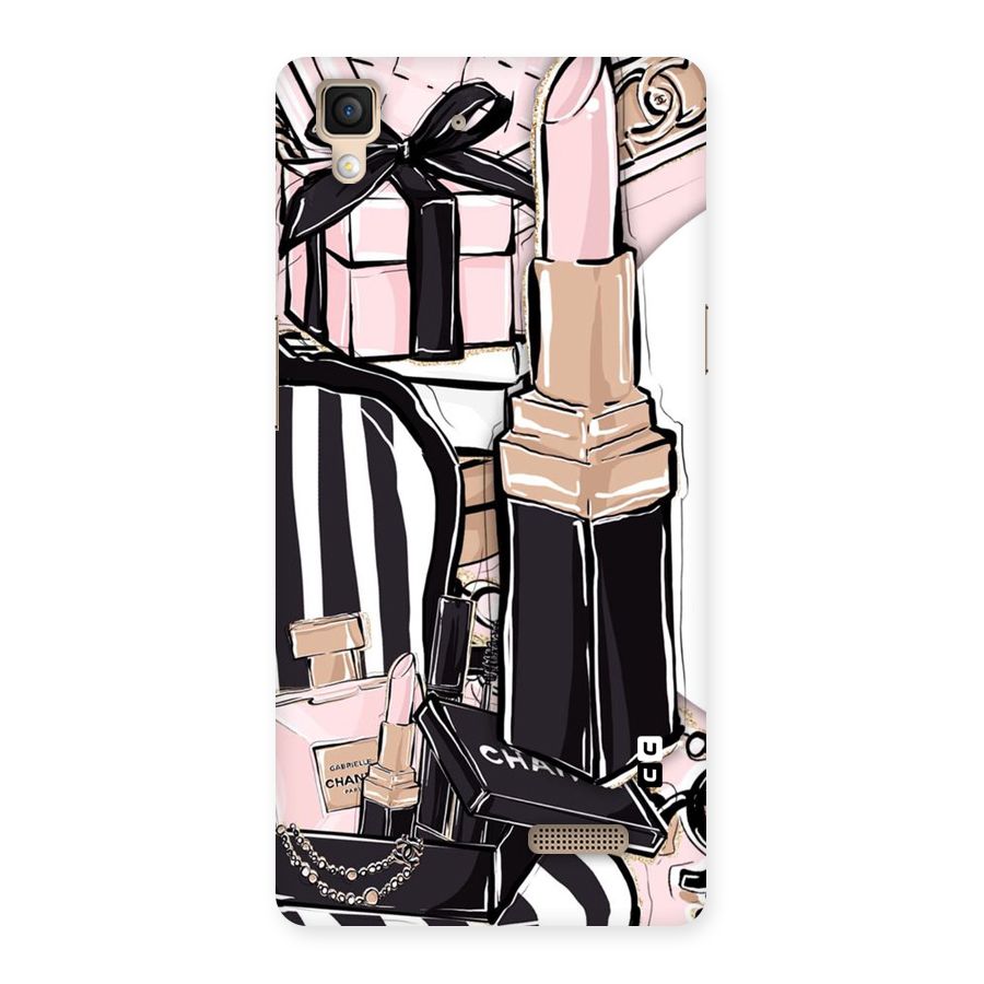 Class Girl Design Back Case for Oppo R7