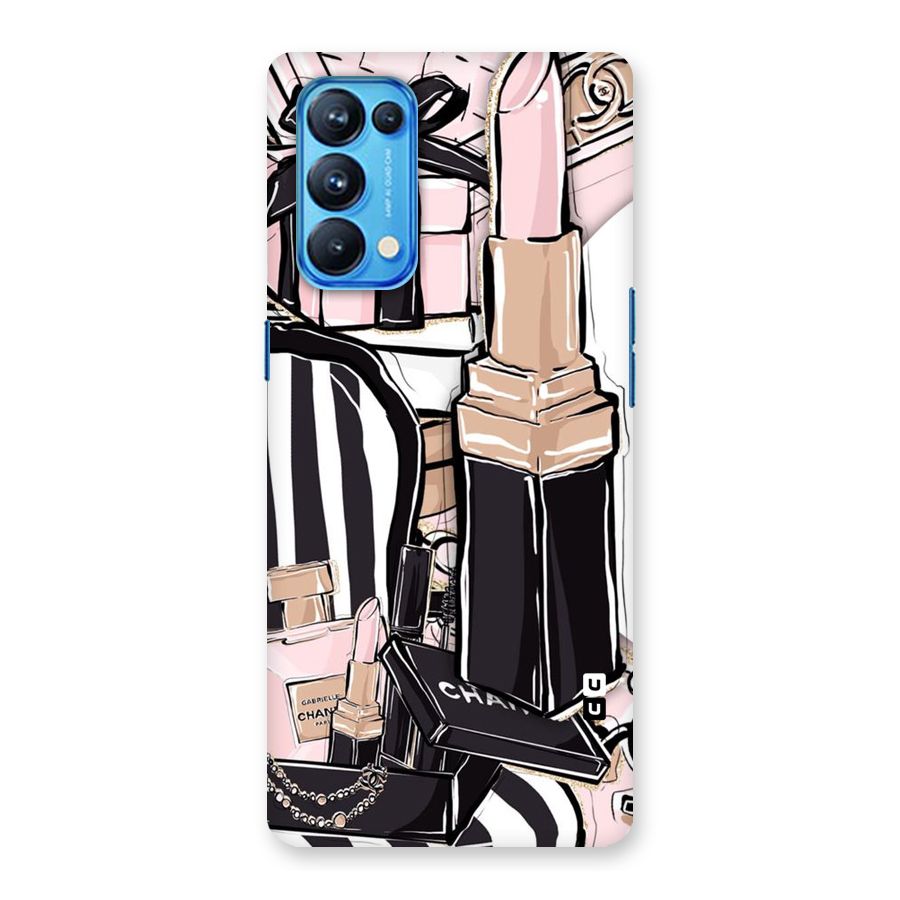 Class Girl Design Back Case for Oppo Reno5 Pro 5G