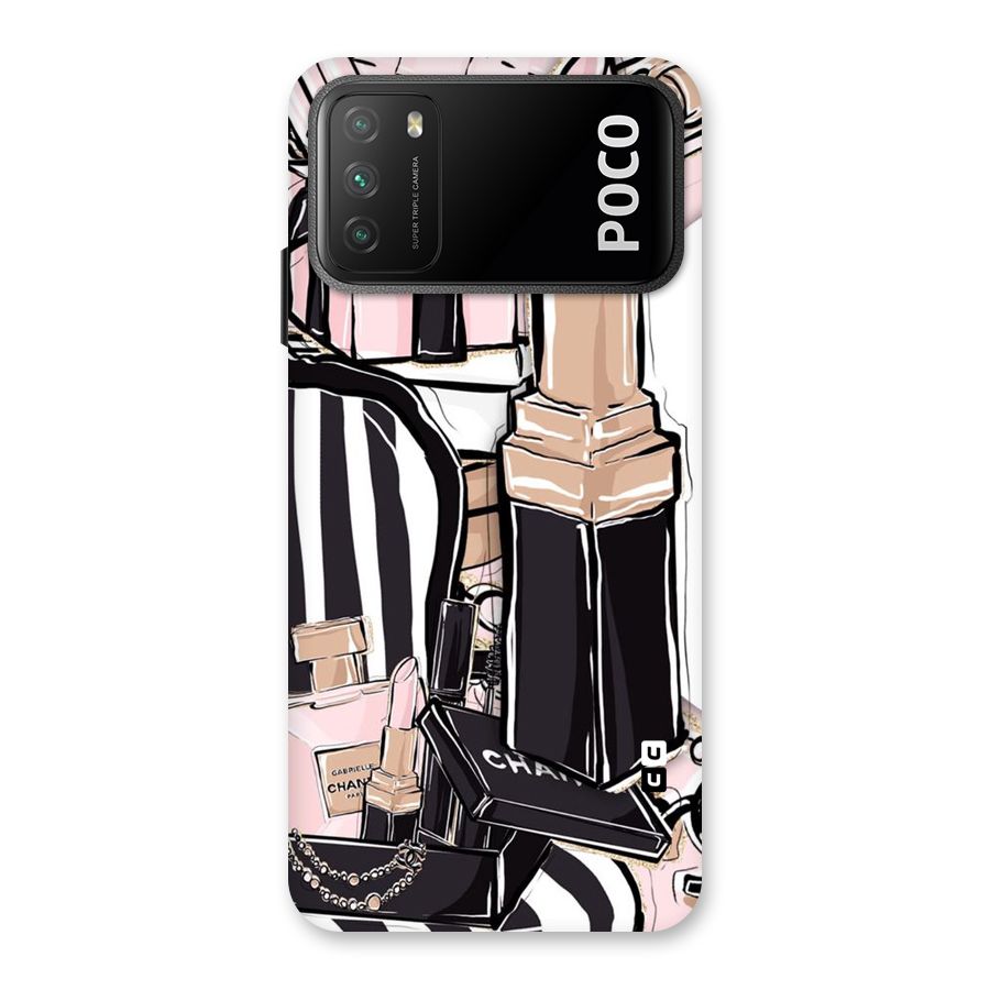 Class Girl Design Back Case for Poco M3