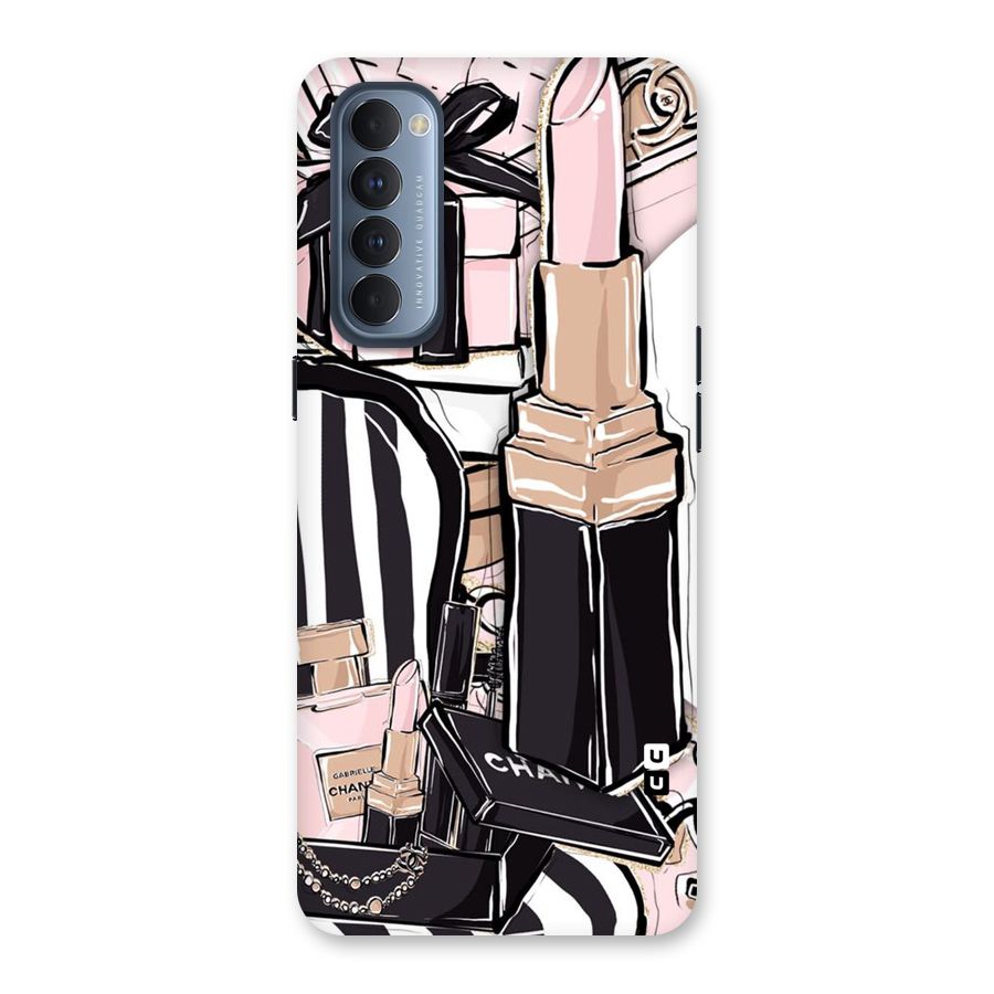 Class Girl Design Back Case for Reno4 Pro