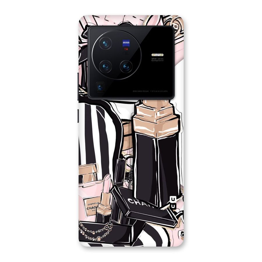 Class Girl Design Back Case for Vivo X80 Pro