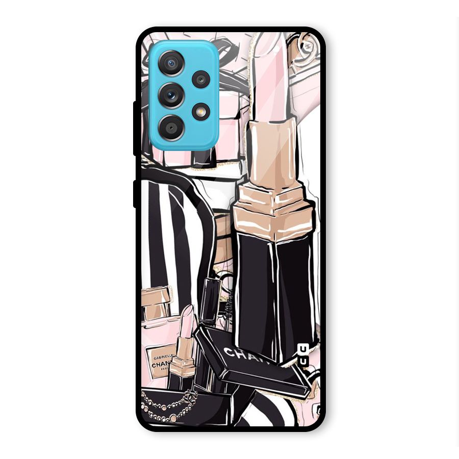 Class Girl Design Glass Back Case for Galaxy A52