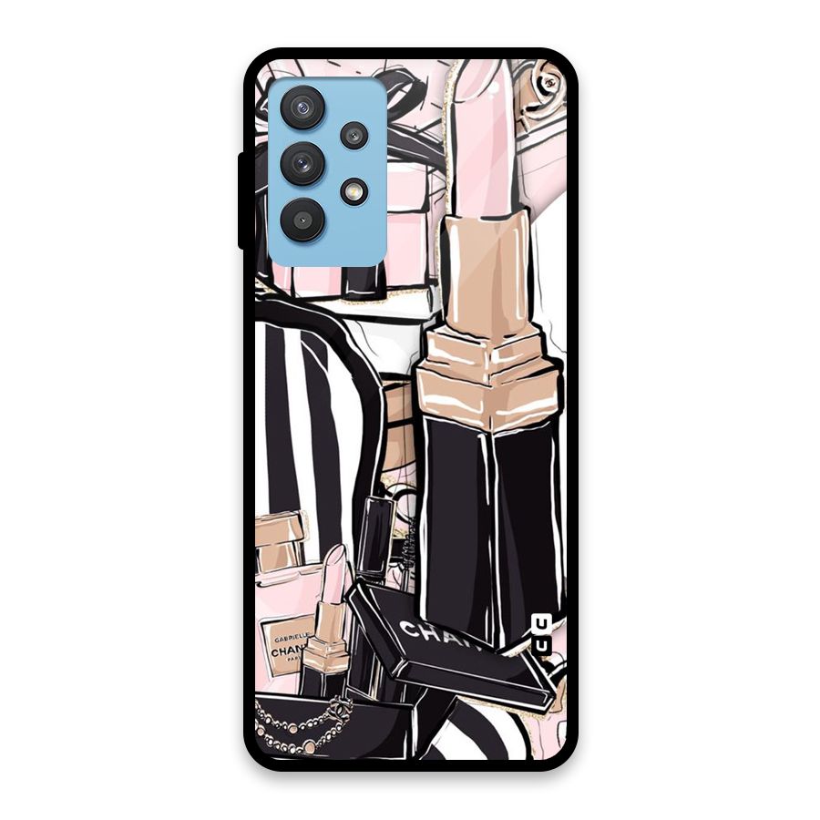 Class Girl Design Glass Back Case for Galaxy M32 5G