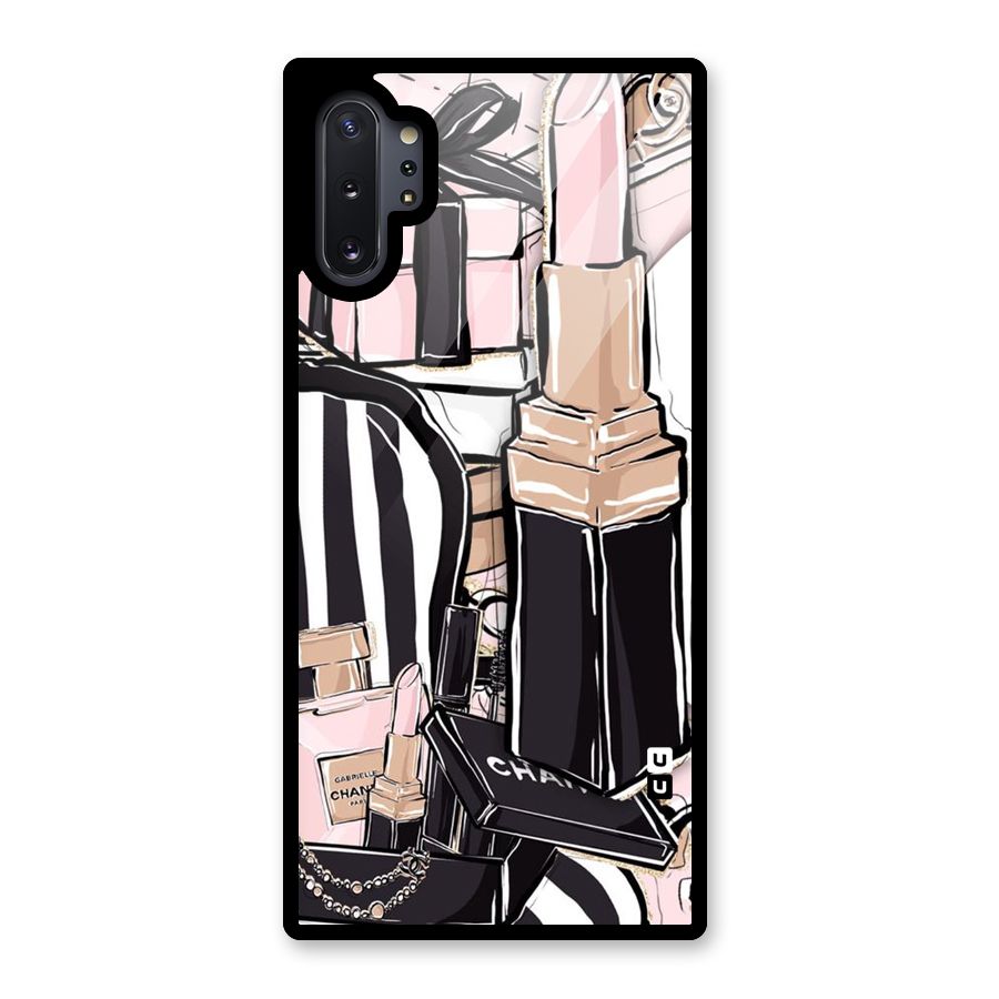 Class Girl Design Glass Back Case for Galaxy Note 10 Plus