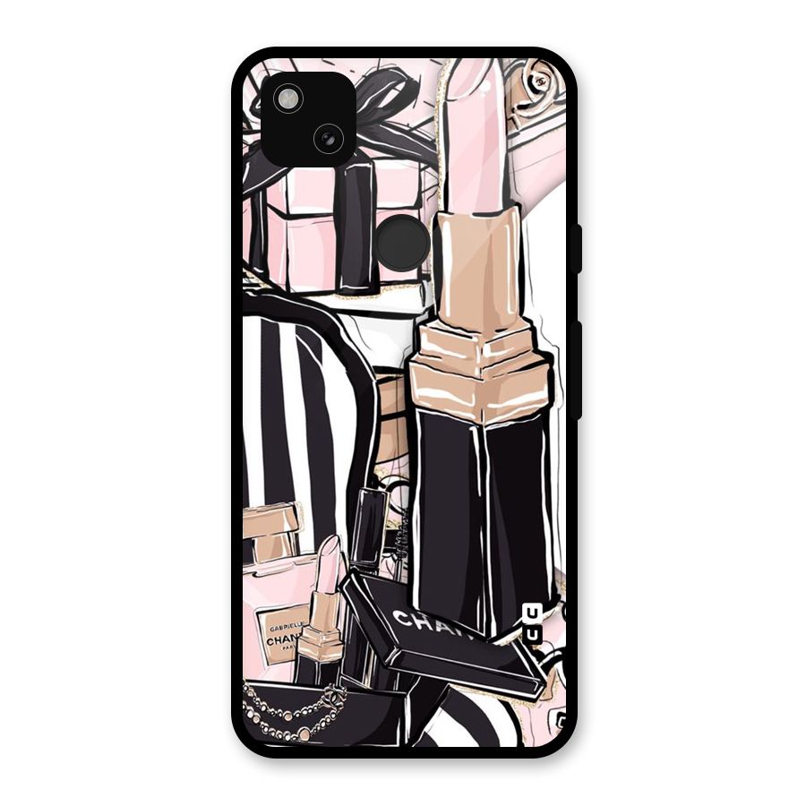 Class Girl Design Glass Back Case for Google Pixel 4a
