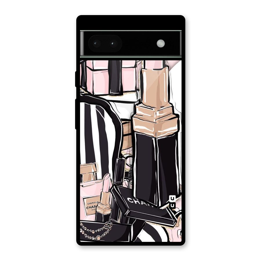 Class Girl Design Glass Back Case for Google Pixel 6a