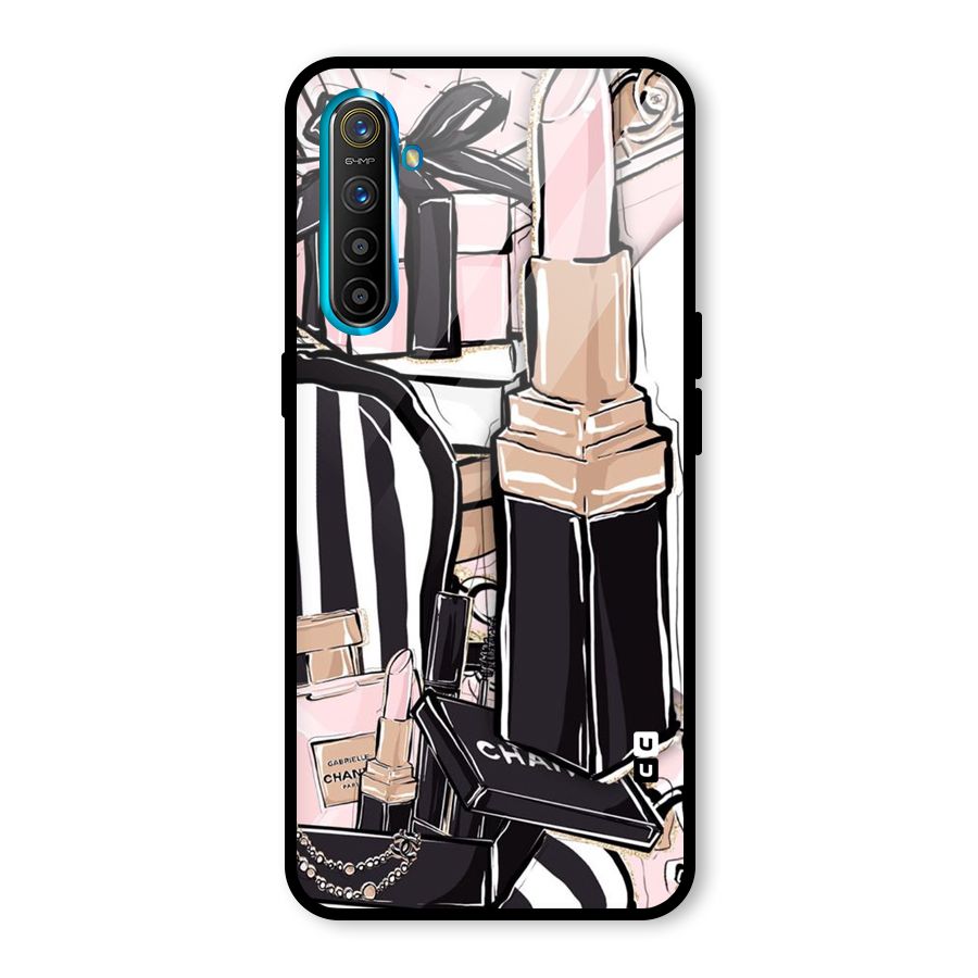 Class Girl Design Glass Back Case for Realme X2