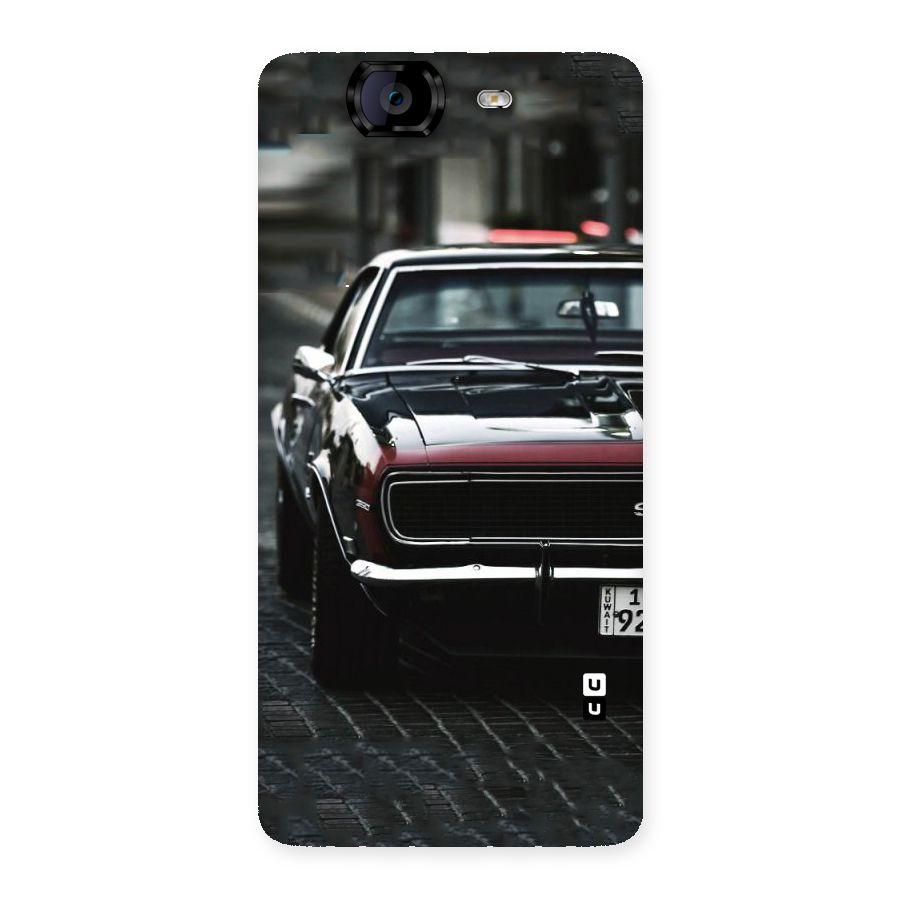 Class Vintage Car Back Case for Canvas Knight A350