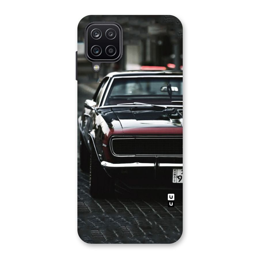 Class Vintage Car Back Case for Galaxy A12
