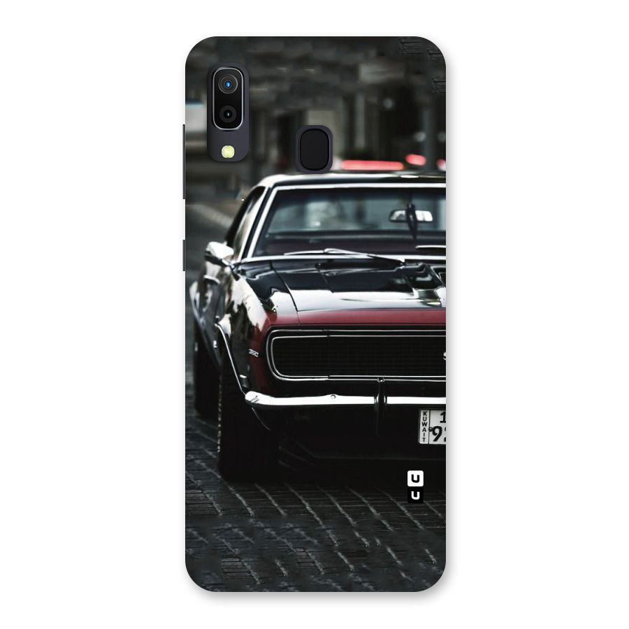 Class Vintage Car Back Case for Galaxy A20