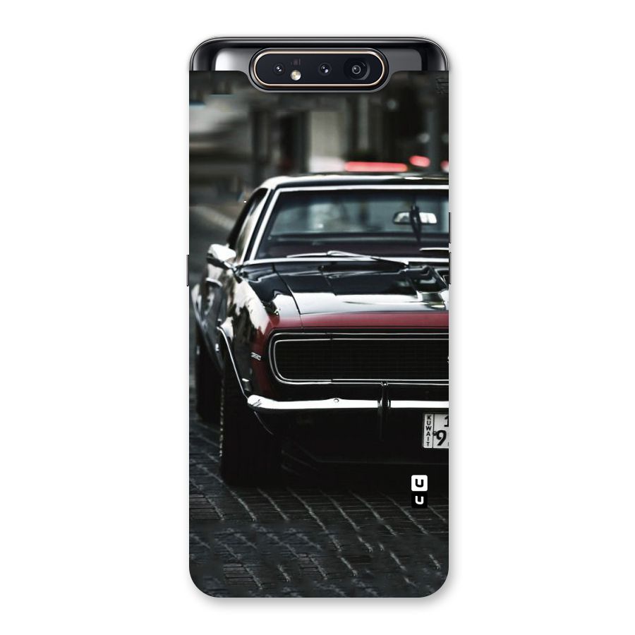 Class Vintage Car Back Case for Galaxy A80