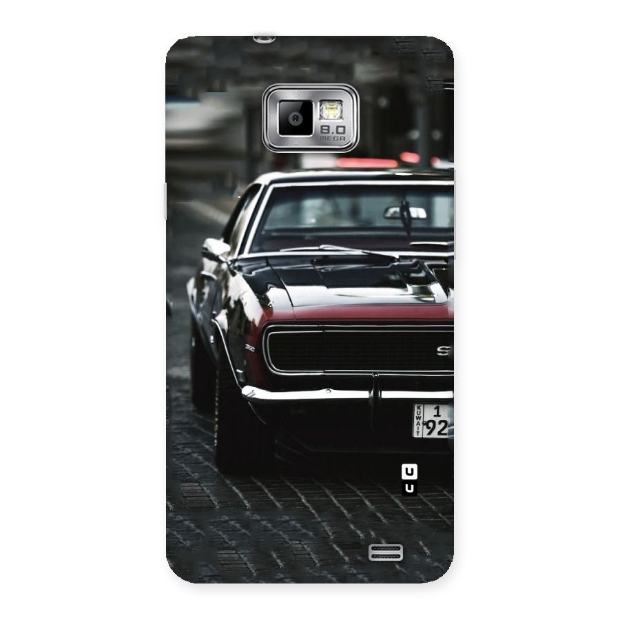 Class Vintage Car Back Case for Galaxy S2