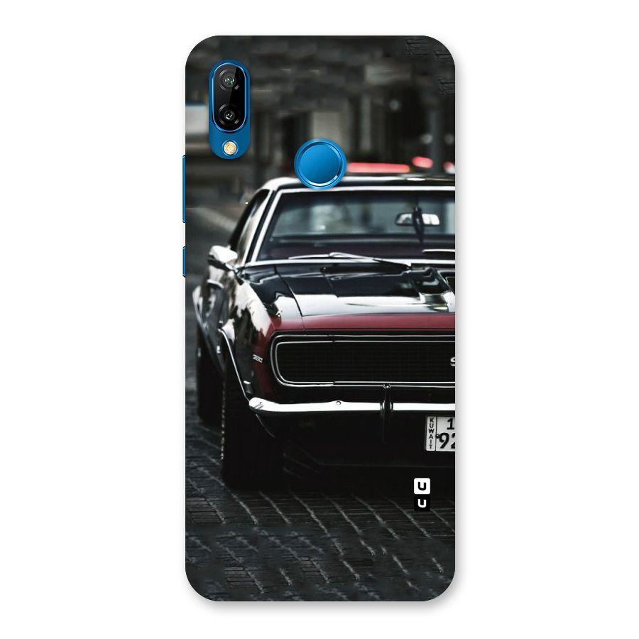 Class Vintage Car Back Case for Huawei P20 Lite